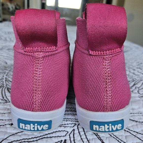 VGUC Native Jefferson Hydroknit Boot Hollywood Pink Girls - Picture 11 of 14